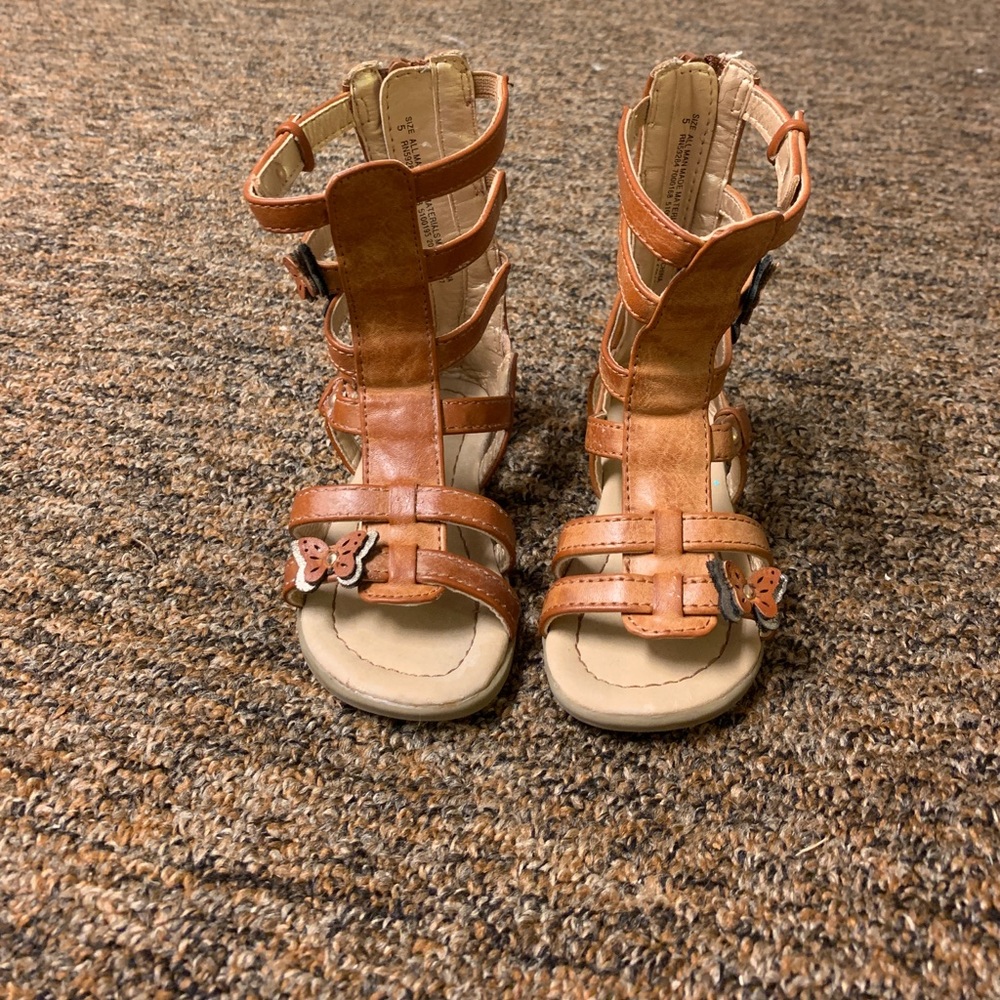 Brown Gladiator / Goddess Sandals